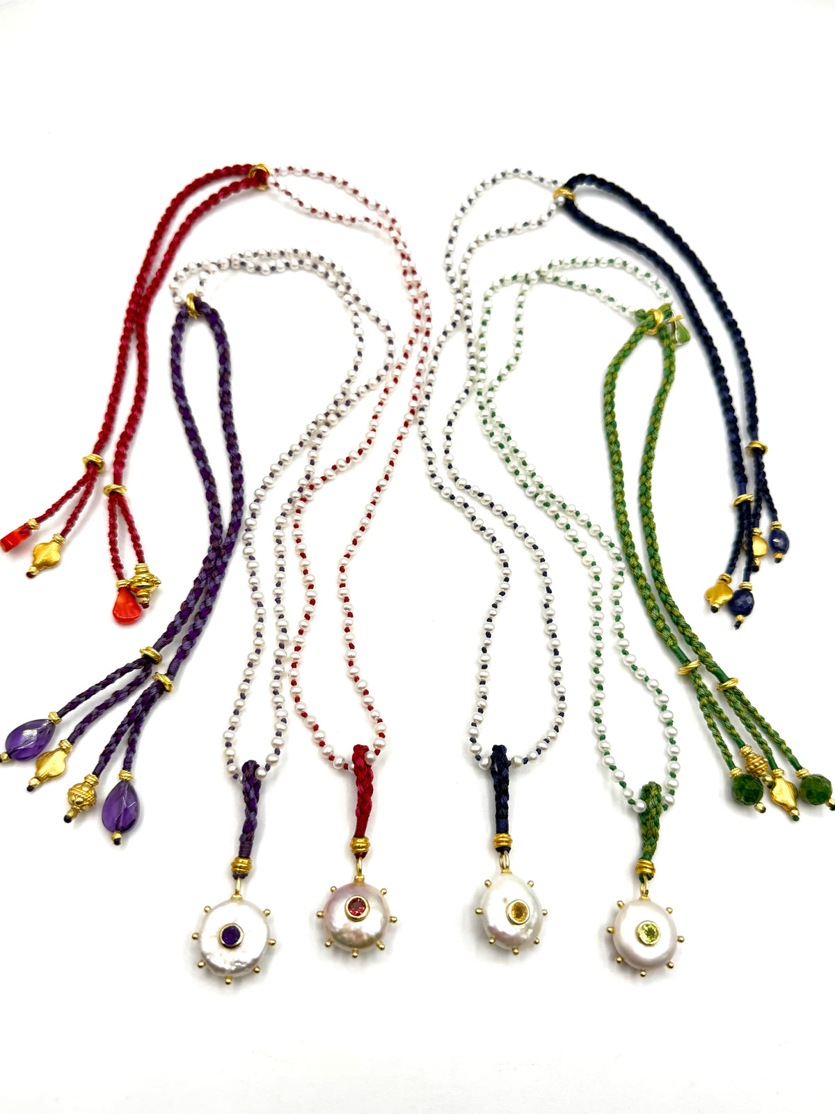 # 61 September in Full Colour, Delicate pearls , Four Colours , A bit of Joy !