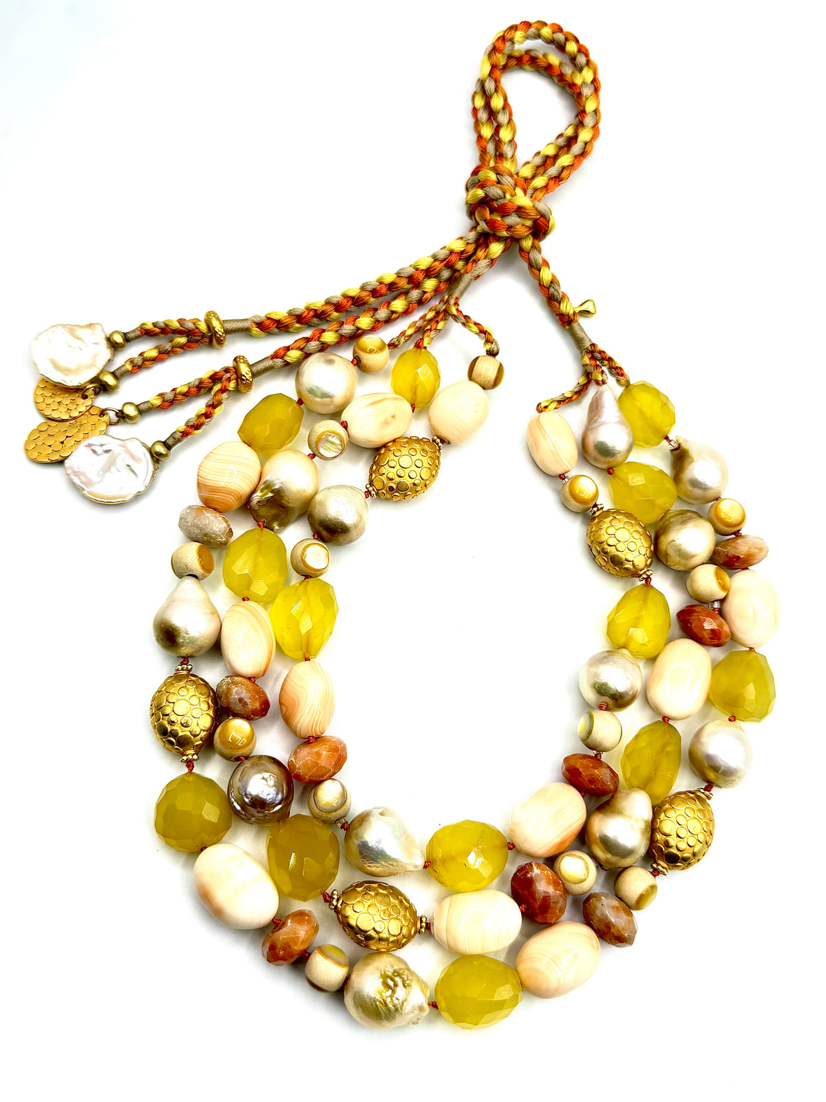 # 1 Under Autumn’s Golden Spell - Golden Hues , luminous pearls , and a touch of enchantment , Uniquely PERA !